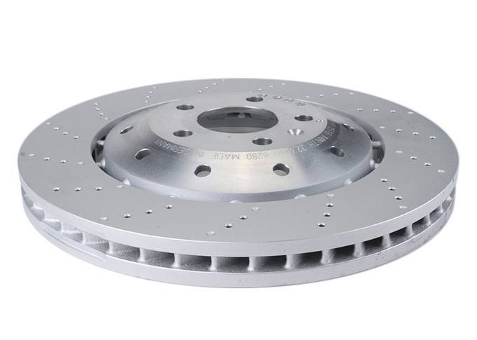 Audi Disc Brake Rotor - Front (365mm) (Cross-Drilled) 420615301D